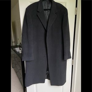 Calvin Klein Wool Trench Over Top Coat